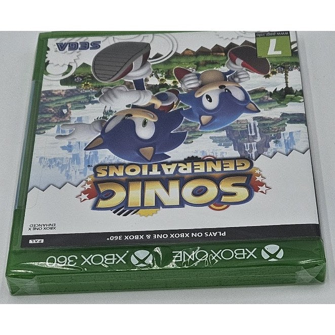 Sonic Generations — actual item photo