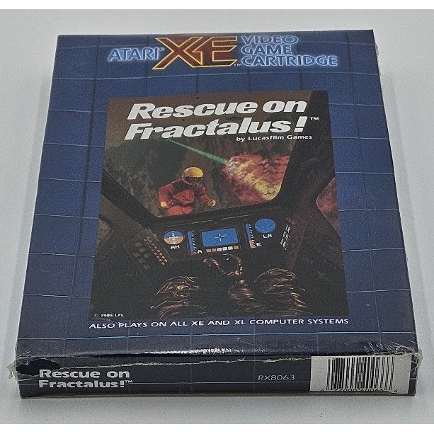 Rescue on Fractalus! — actual item photo