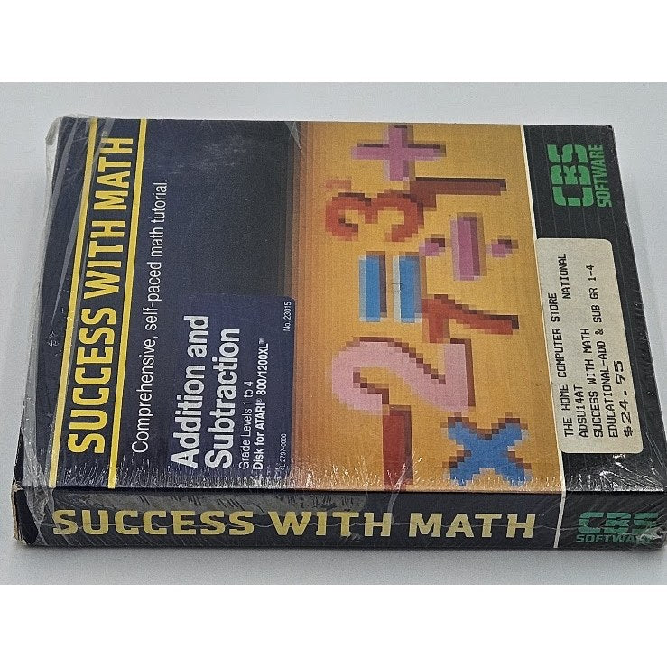 SUCCESS WITH MATH Addition and Subtraction — actual item photo