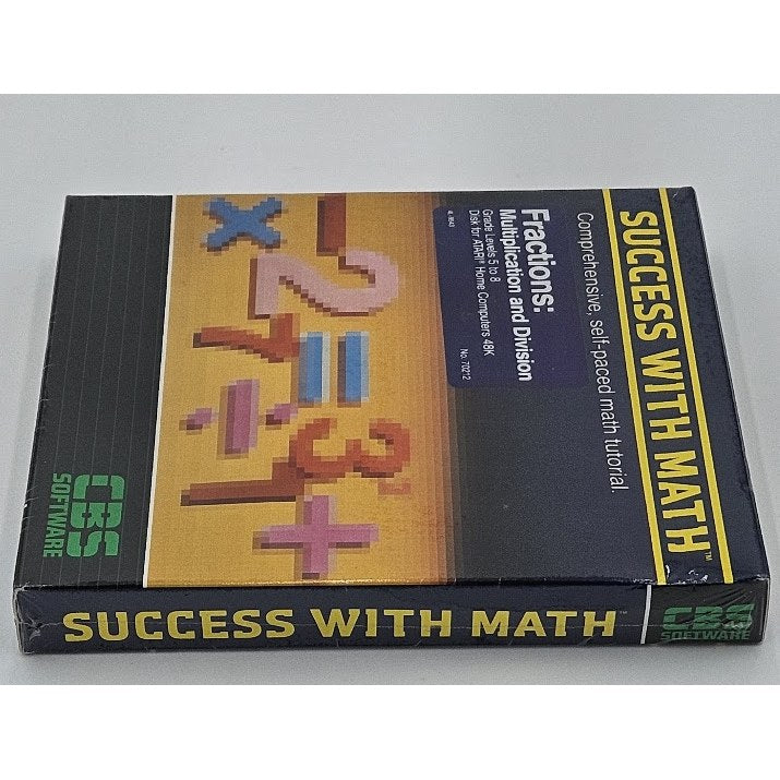 SUCCESS WITH MATH Fractions — actual item photo