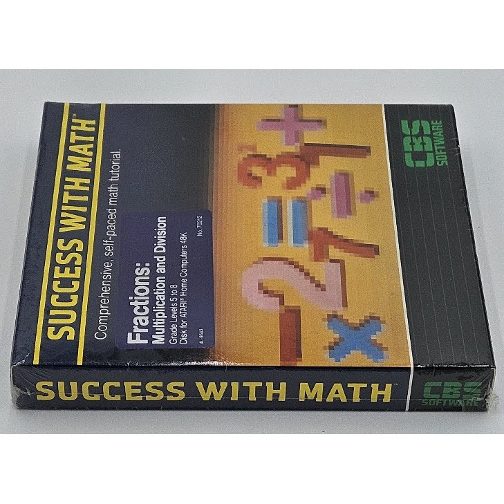 SUCCESS WITH MATH Fractions — actual item photo