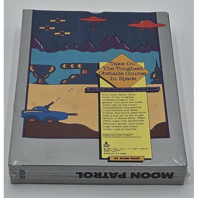 Moon Patrol — actual item photo