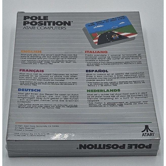 Pole Postion — actual item photo
