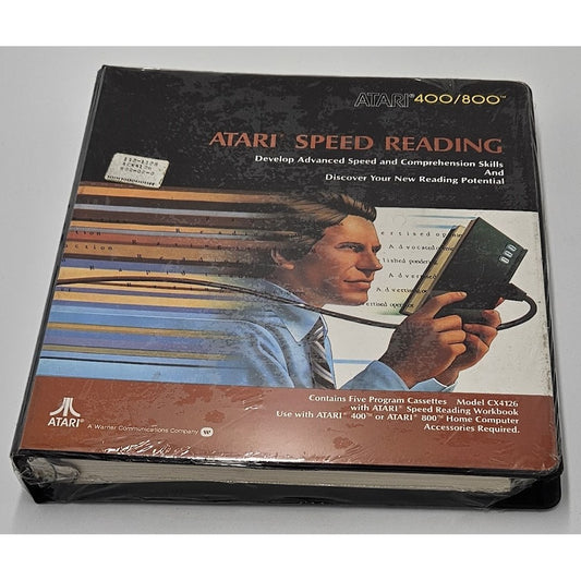 Atari Speed Reading — actual item photo
