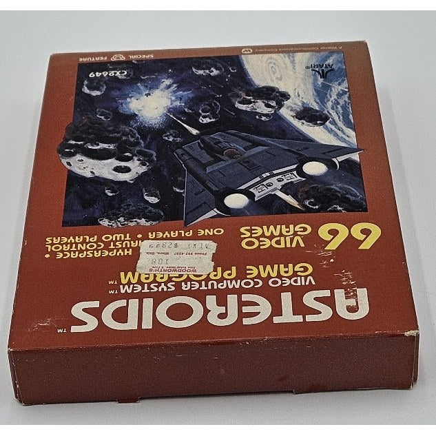 Asteroids — actual item photo