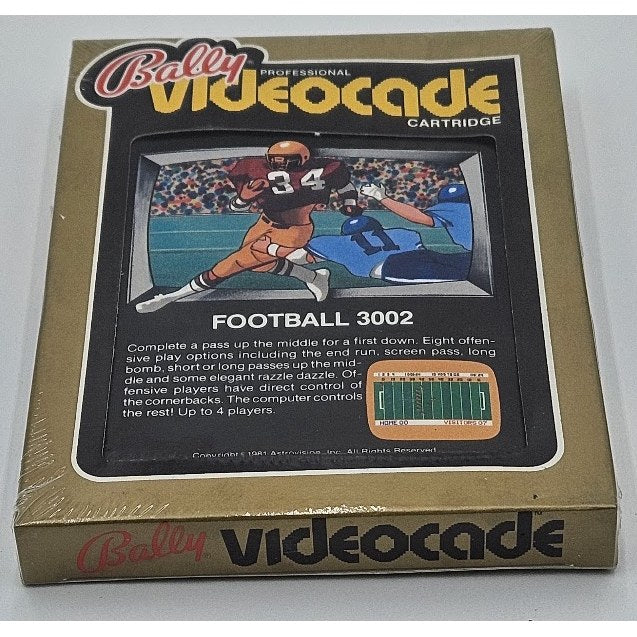 Bally Football 3002 — actual item photo