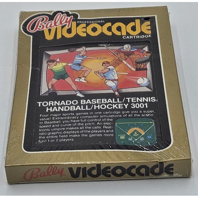 Bally Tornado Baseball/Tennis/Handball/Hockey 3001 — actual item photo