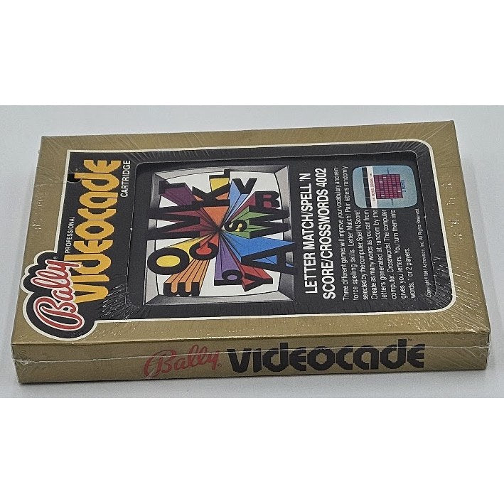 Bally Letter Match/Spell 'N Score/Crosswords 4002 — actual item photo