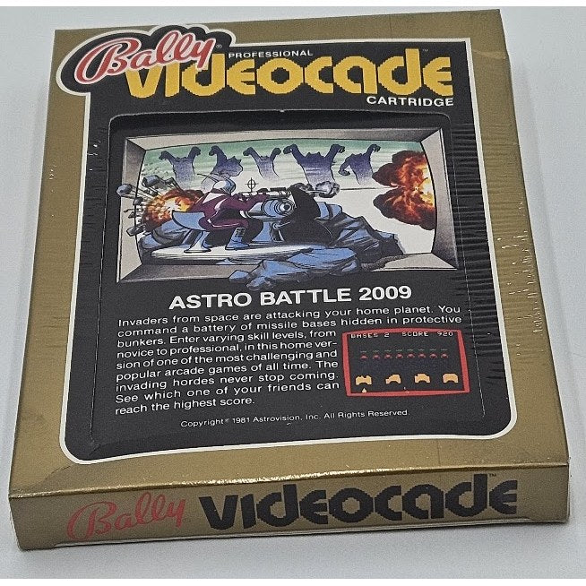 Bally Astro Battle 2009 — actual item photo