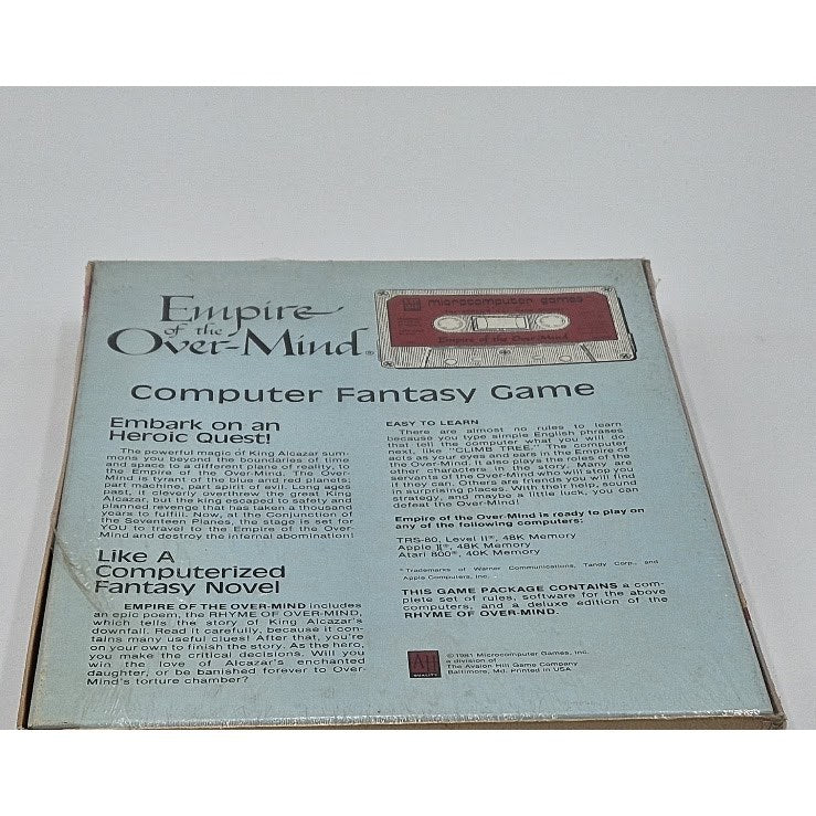 Empire of the Overmind — actual item photo