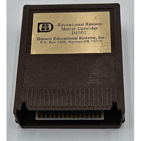 Education System Master Cartridge — actual item photo
