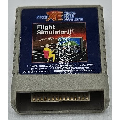 Flight Simulator II — actual item photo