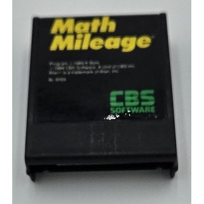 Math Mileage — actual item photo
