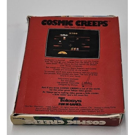 Cosmic Creeps — actual item photo