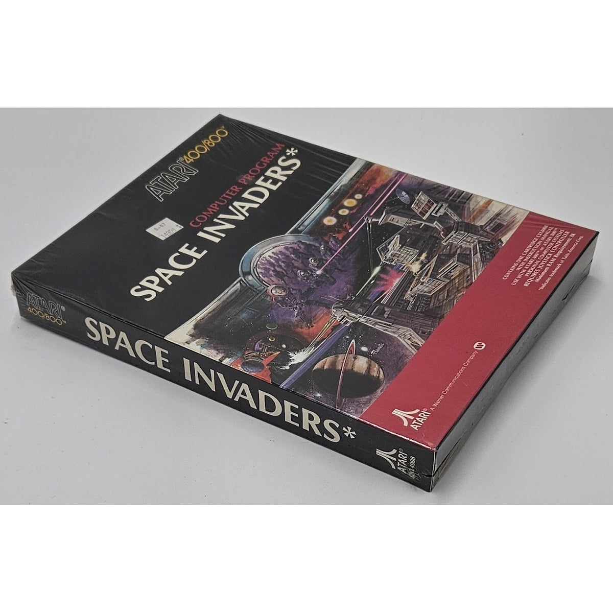 Space Invaders — actual item photo