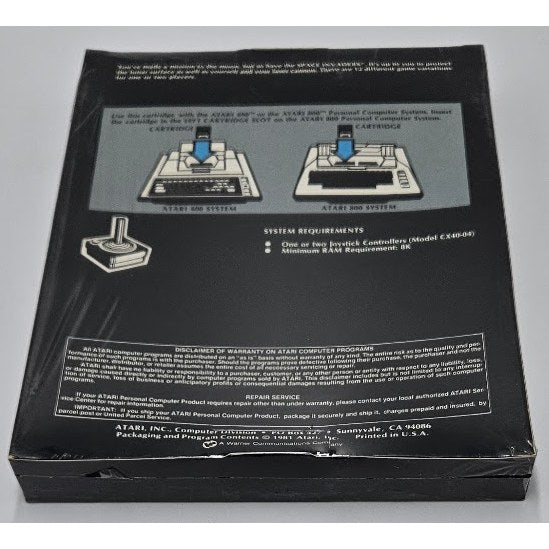 Space Invaders — actual item photo