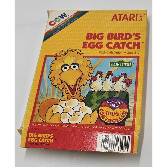 Big Bird's Egg Catch — actual item photo