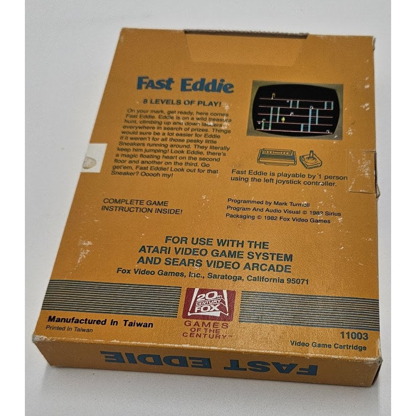 Fast Eddie — actual item photo