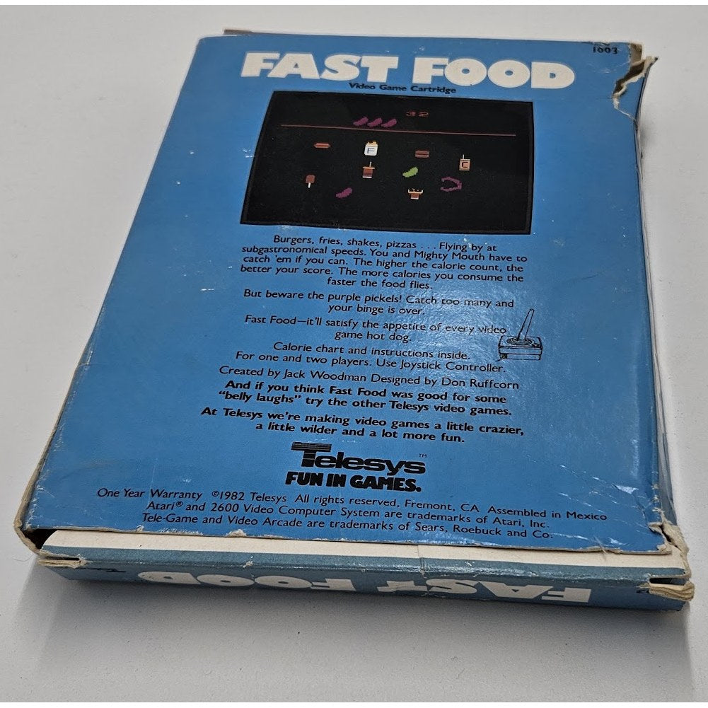 Fast Food — actual item photo