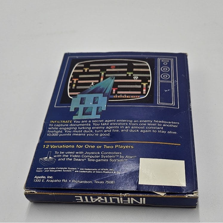 Infiltrate — actual item photo