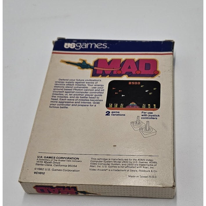 M.A.D. — actual item photo