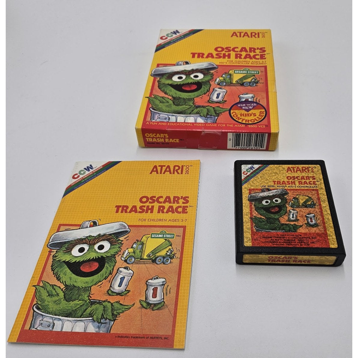 Oscar's Trash Race — actual item photo