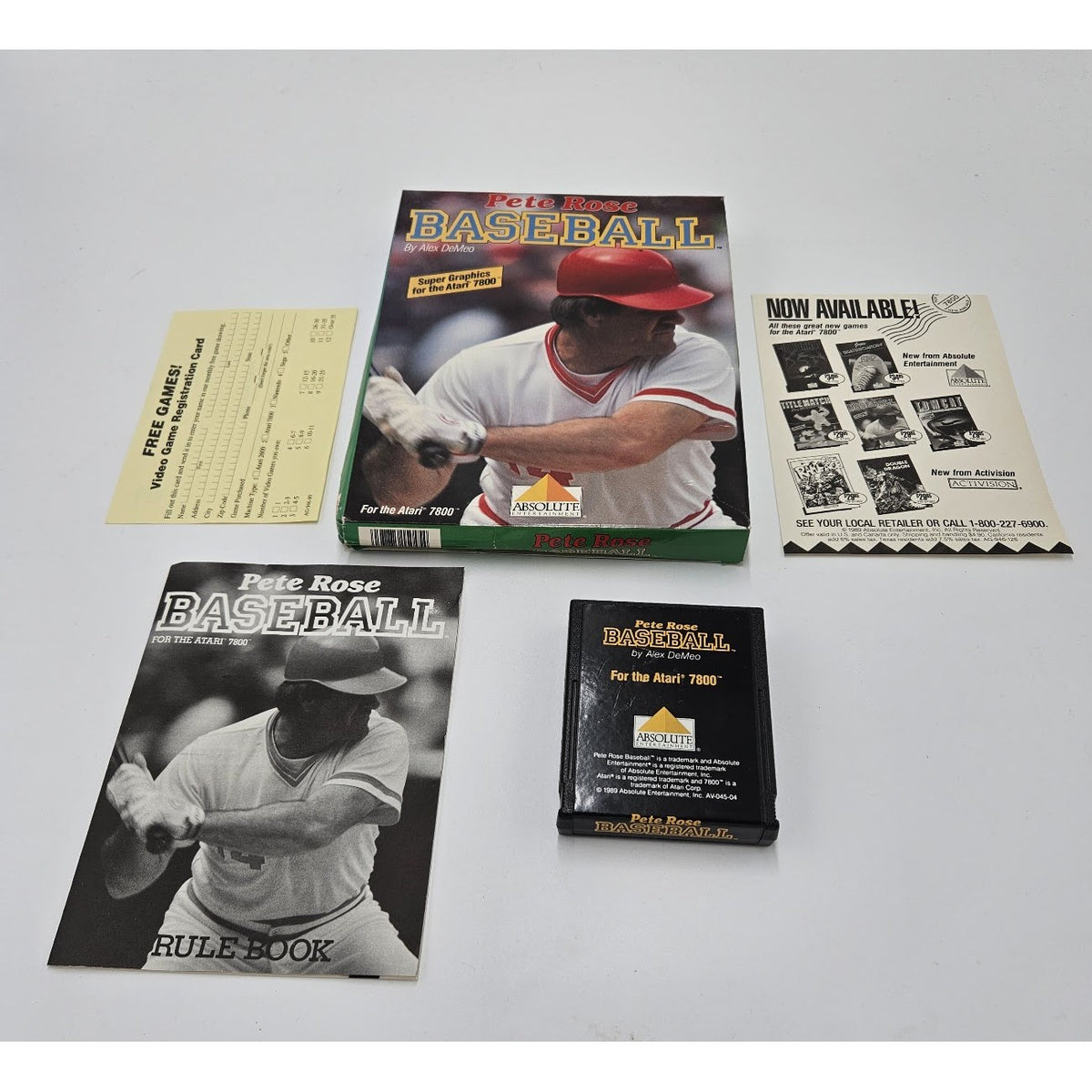 Pete Rose Baseball — actual item photo