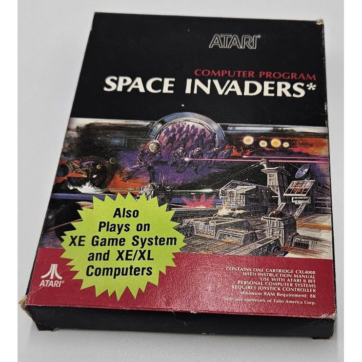 Space Invaders — actual item photo