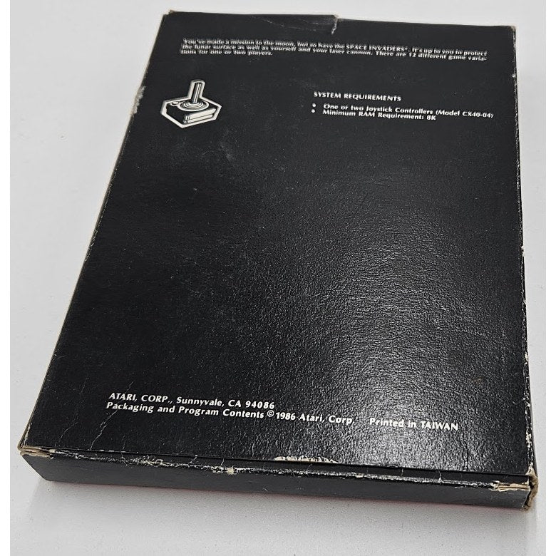 Space Invaders — actual item photo