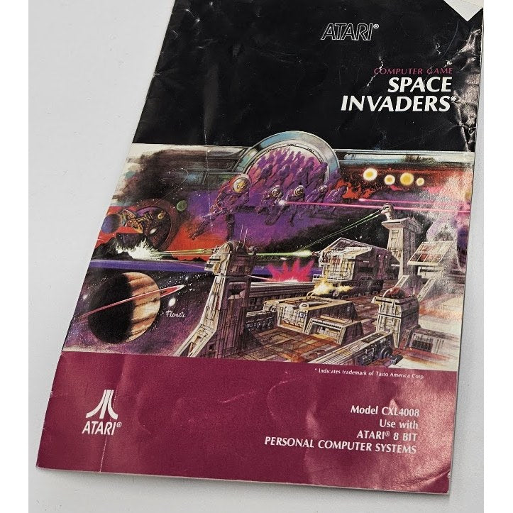 Space Invaders — actual item photo