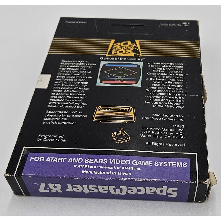 Spacemaster X-7 — actual item photo