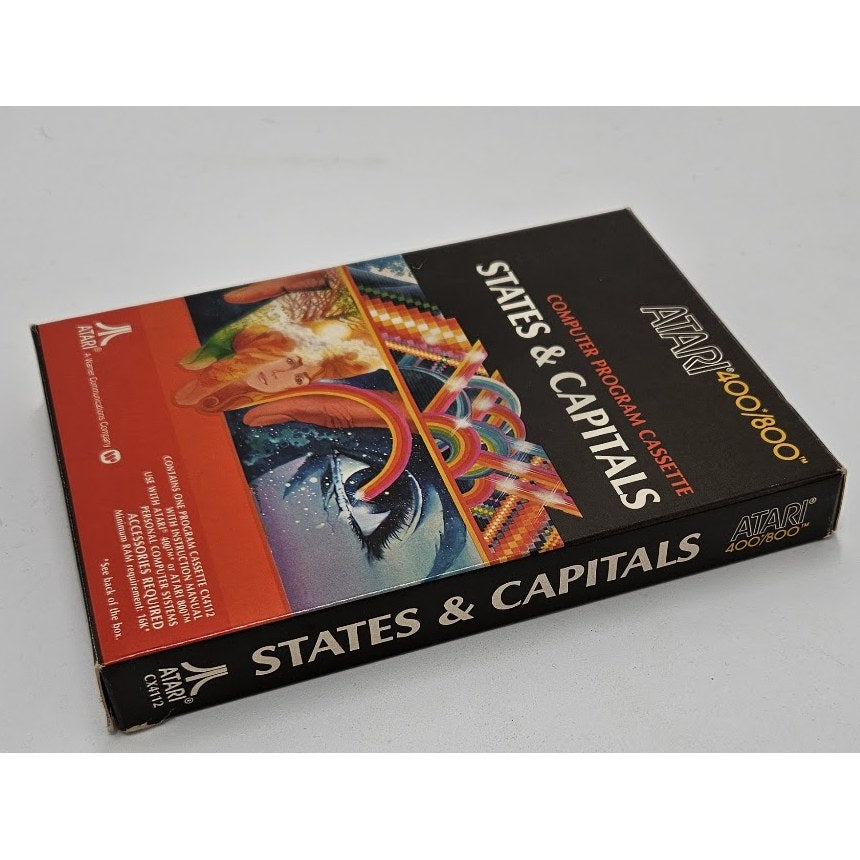 States & Capitals — actual item photo
