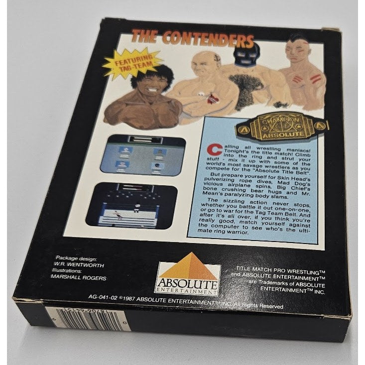 Title Match Pro Wrestling — actual item photo
