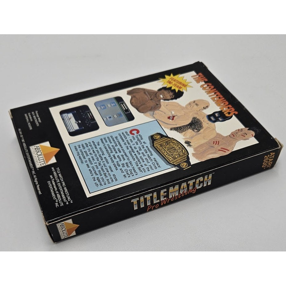 Title Match Pro Wrestling — actual item photo