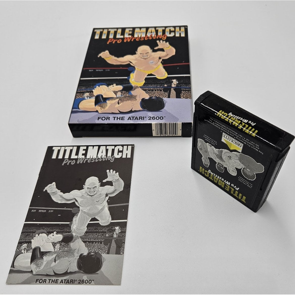 Title Match Pro Wrestling — actual item photo