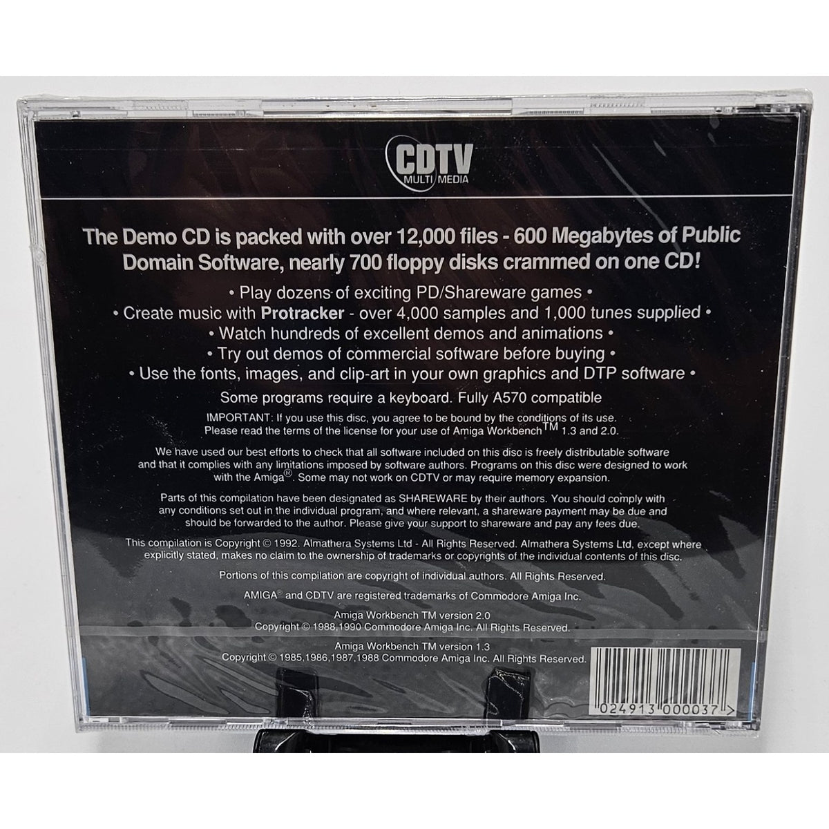 The Demo - Collection for Amiga CDTV — actual item photo