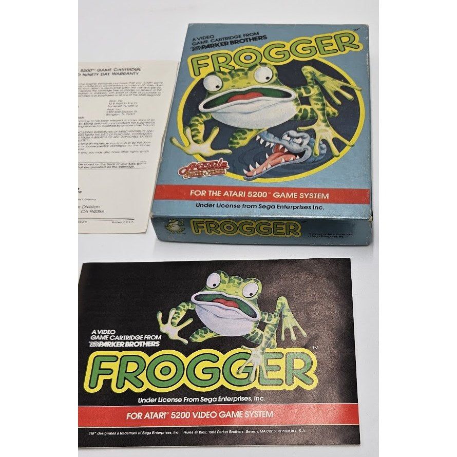 Frogger — actual item photo