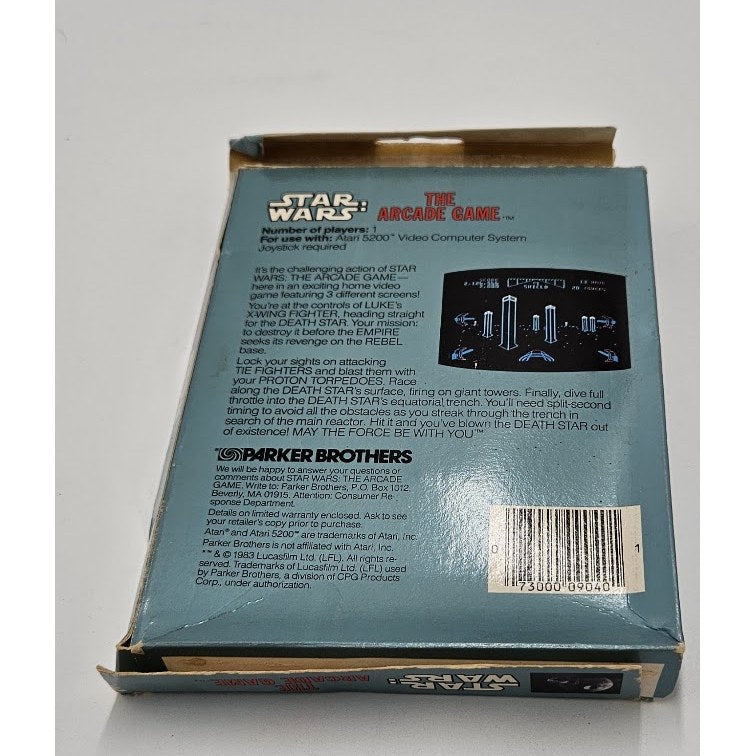 Star Wars: The Arcade Game — actual item photo