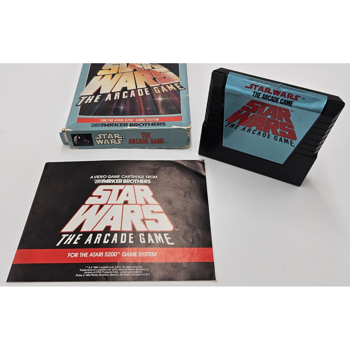 Star Wars: The Arcade Game — actual item photo