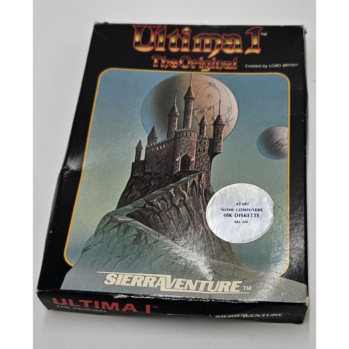 Ultima I: The Original The First Age of Darkness — actual item photo
