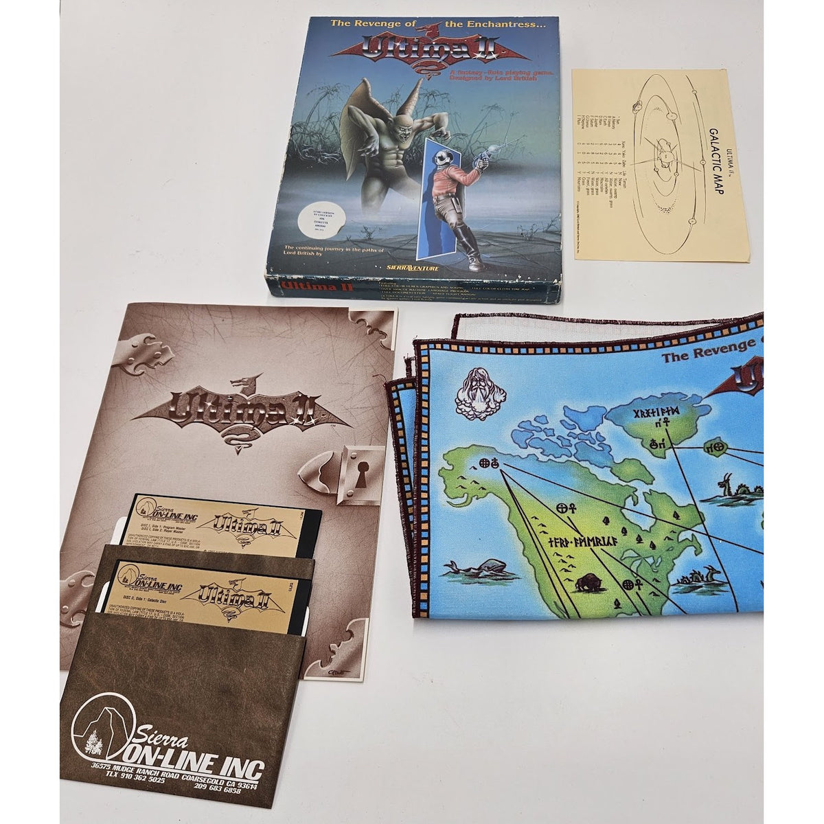 Ultima II: Revenge of the Enchantress — actual item photo