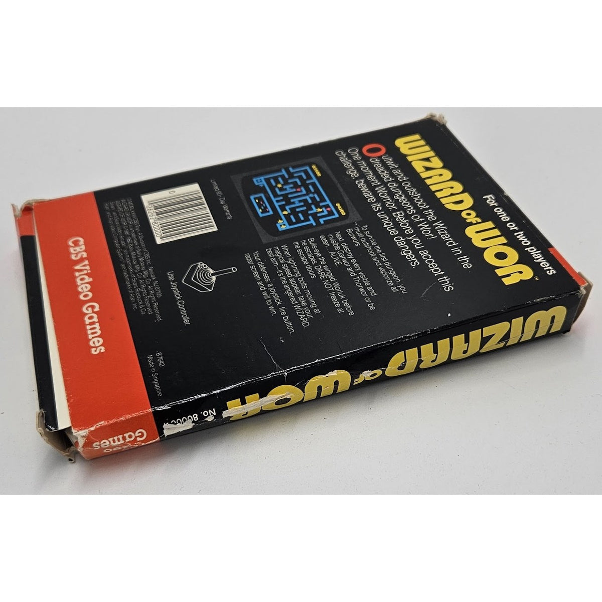 Wizard of Wor — actual item photo