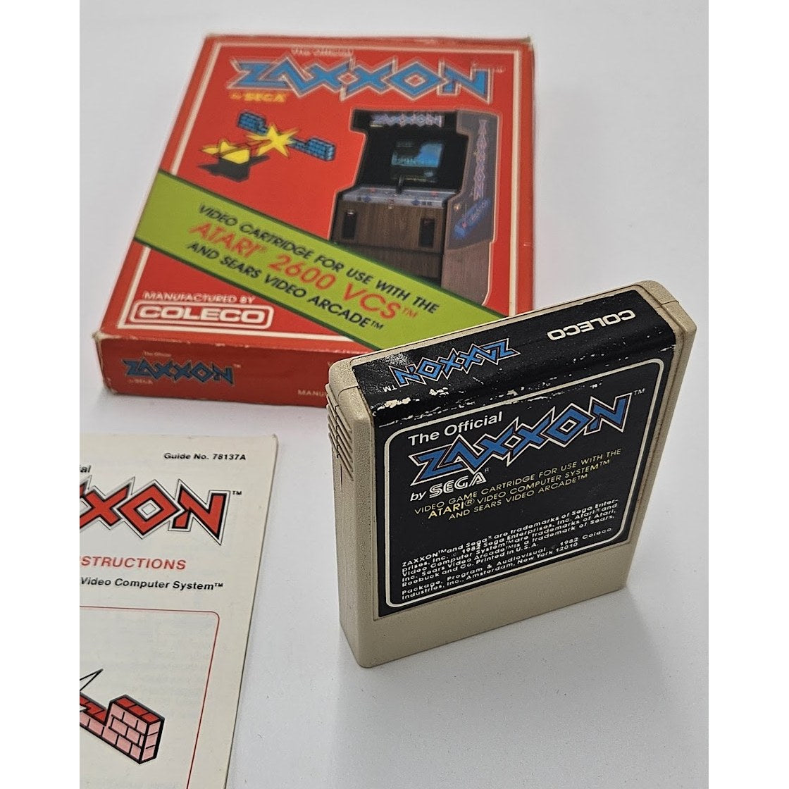 Zaxxon — actual item photo