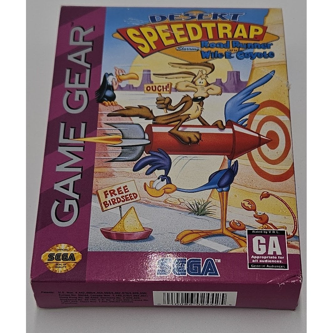 Desert Speedtrap starring Road Runner and Wile E. Coyote — actual item photo