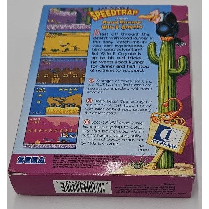 Desert Speedtrap starring Road Runner and Wile E. Coyote — actual item photo