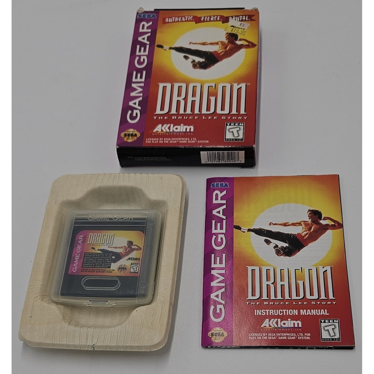 DRAGON: The Bruce Lee Story — actual item photo