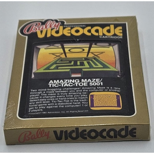 Bally Amazing Maze/Tic-Tac-Toe 5001 — actual item photo
