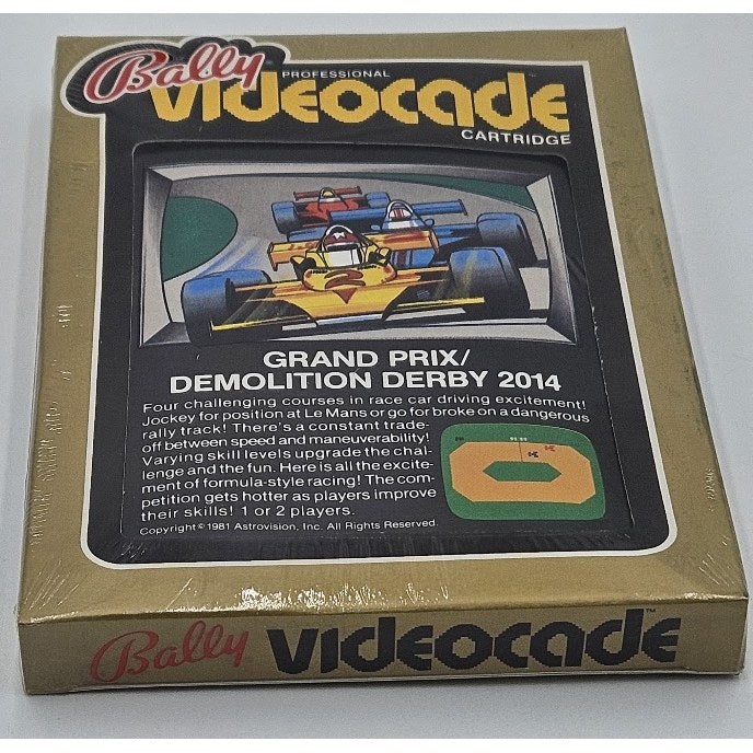 Bally Grand Prix/Demolition Derby 2014 (retail arcade) — actual item photo
