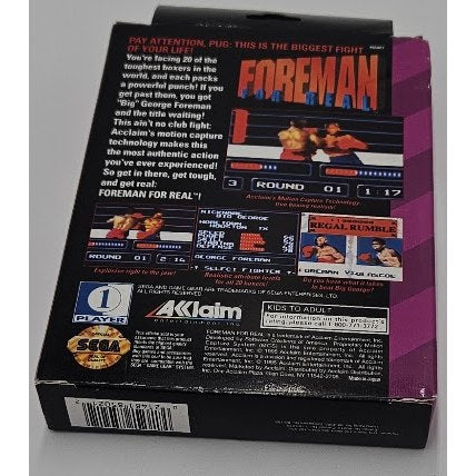 Foreman For Real — actual item photo