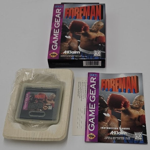 Foreman For Real — actual item photo
